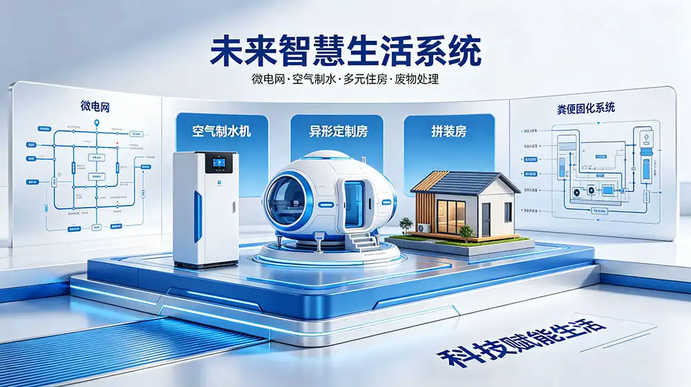 Xinrui Energy + microgrids + atmospheric water generation