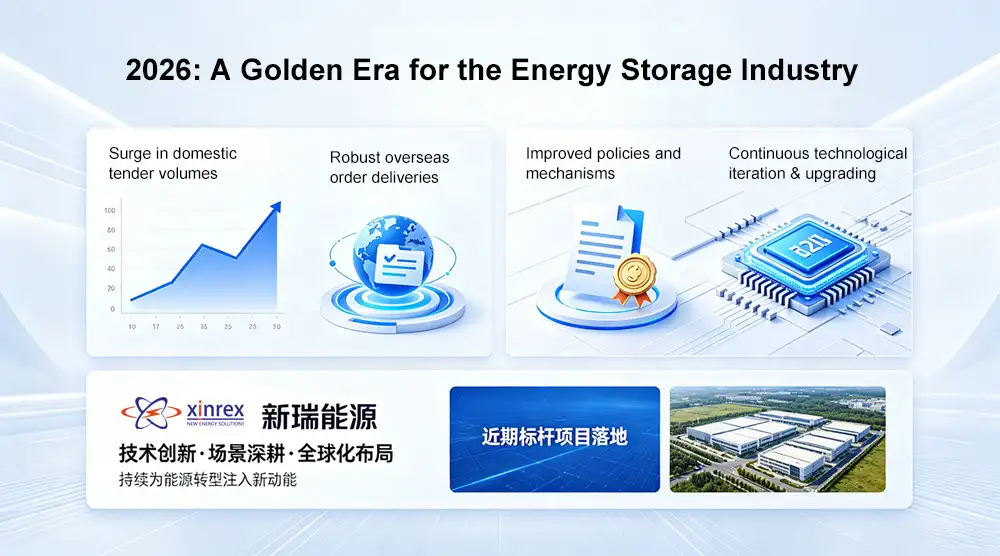 The energy storage industry booms, and Xinrui Energy accelerates technology implementation