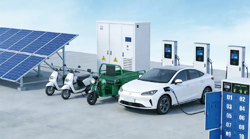 Integrated PV-Storage-Charging-Battery-Swapping Platform, Building a Closed-Loop Zero-Carbon Energy Supplement Ecosystem